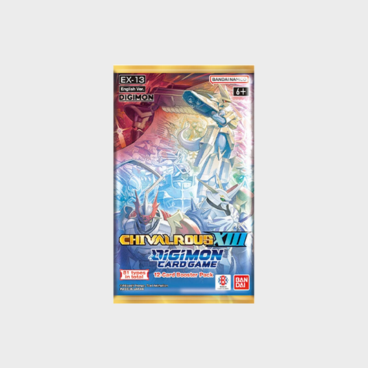 Digimon Chivalrous XIII Booster Box [EX13] [PRE-ORDER]