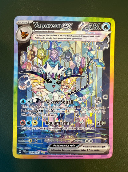 Vaporeon ex 149/131 - Prismatic Evolutions (HO)