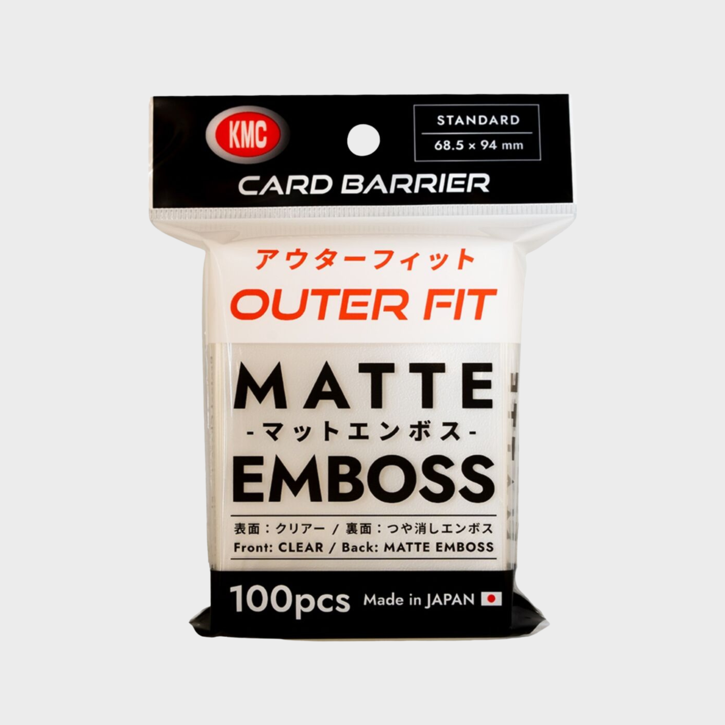 KMC Outer Fit Matte/Emboss Sleeves