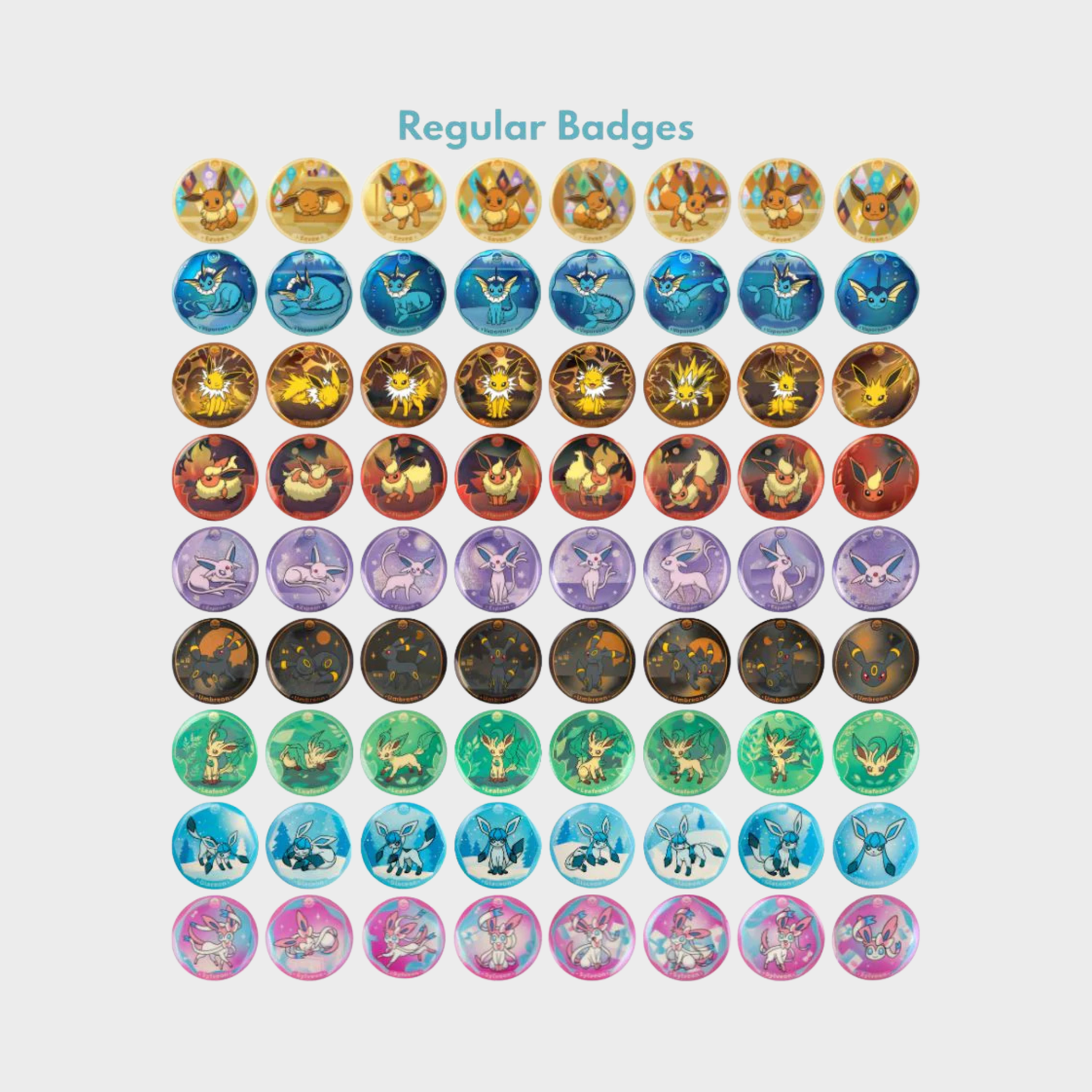 S-Chinese Pokemon Terastal Gathering Badge Set [PREORDER]