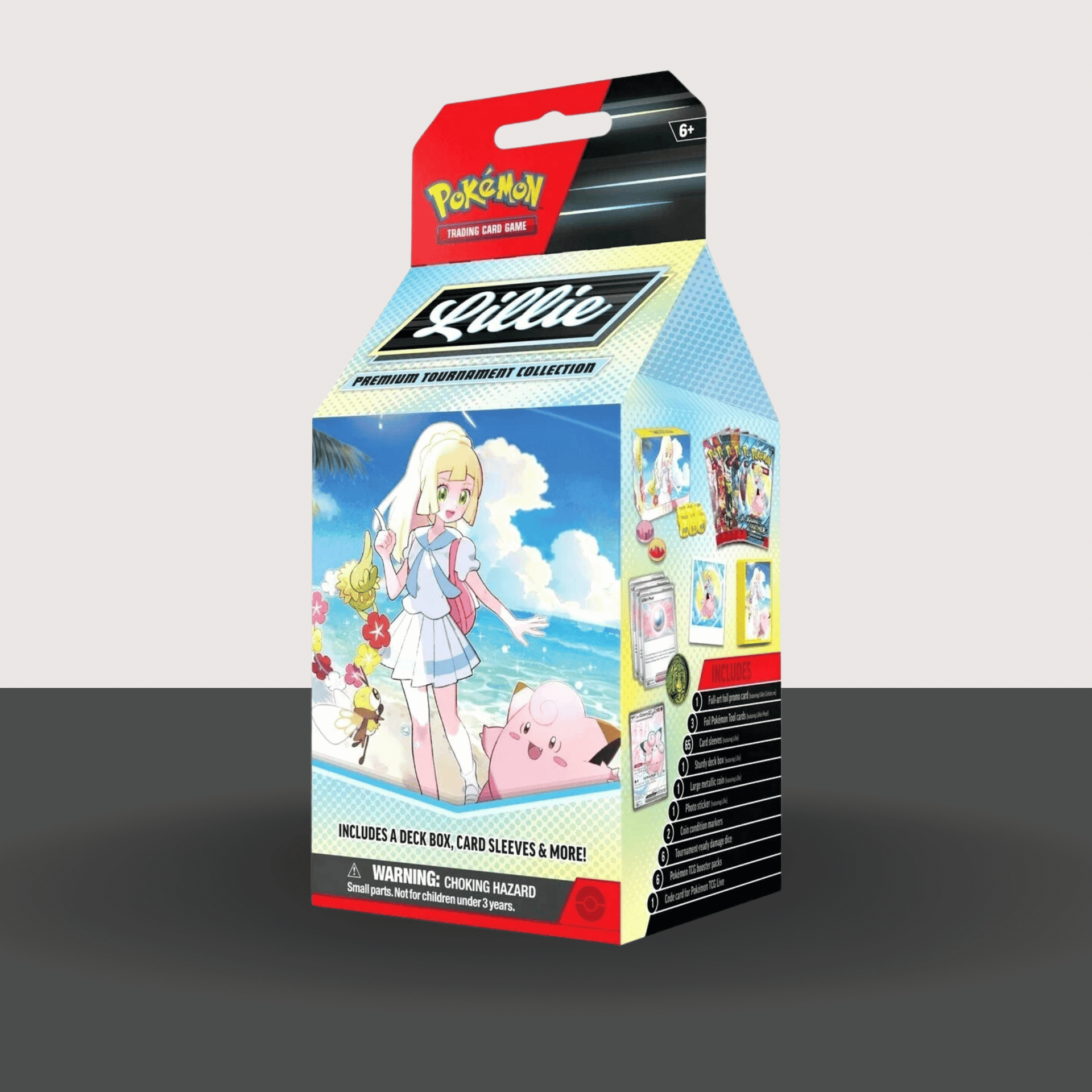 lillie card sleeves Trainer Lillie and Pokemon Lunala Holographic Card Sleeves