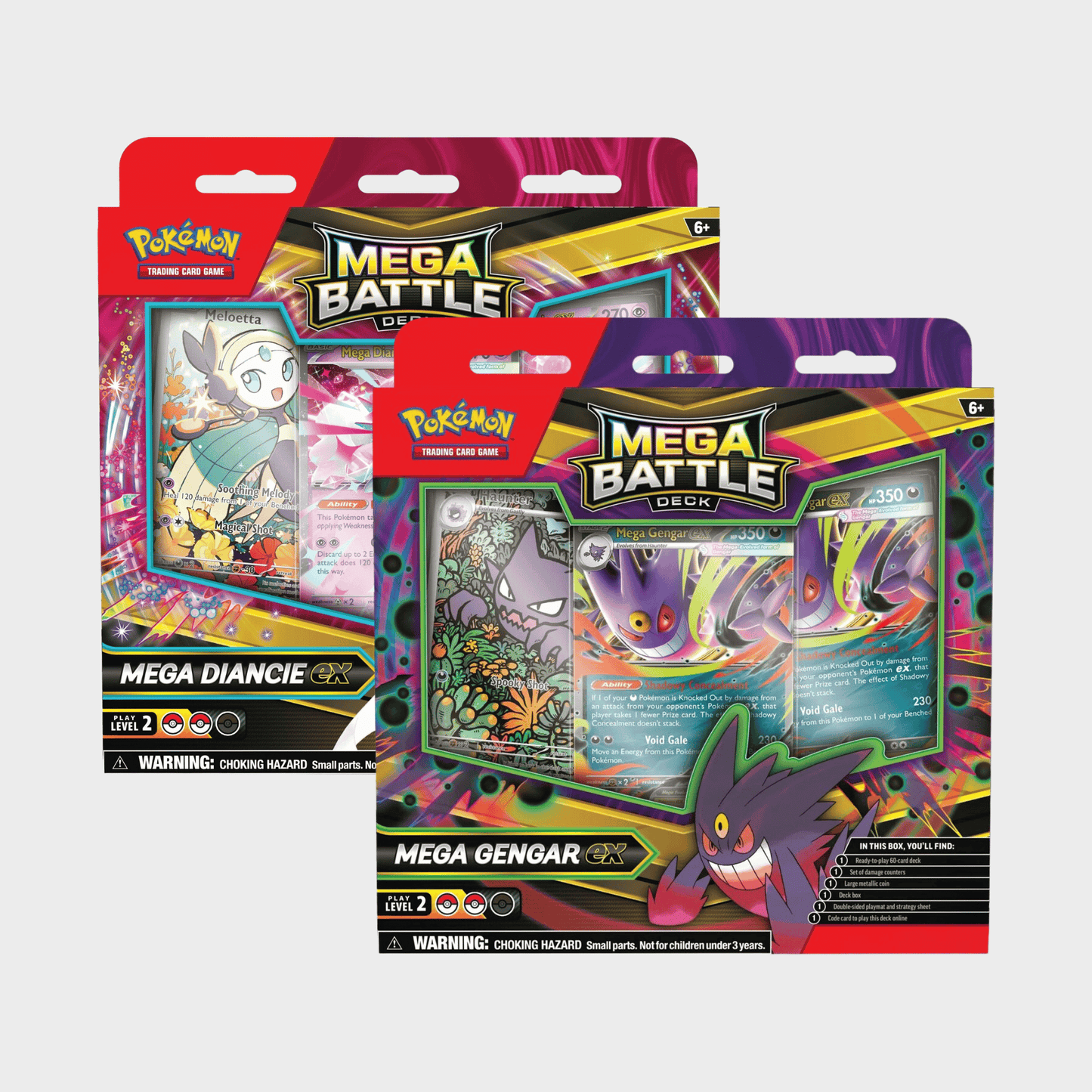 Pokemon - Mega Battle Decks : Mega Gengar ex / Mega Diancie ex