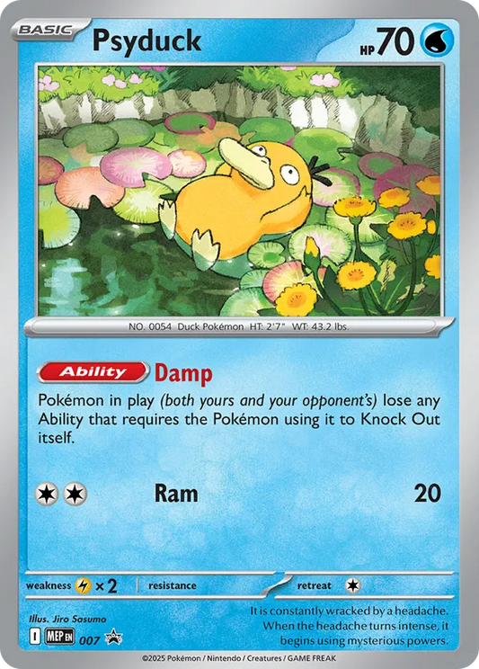 Psyduck 7 - Mega Evolution Promos (HO)