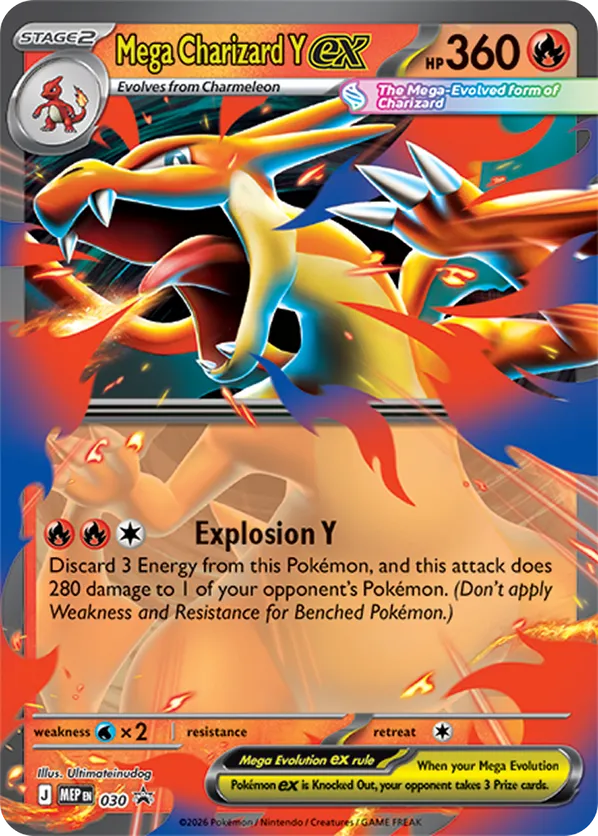 Mega Charizard Y ex - 030 30 - Mega Evolution Promos (HO)