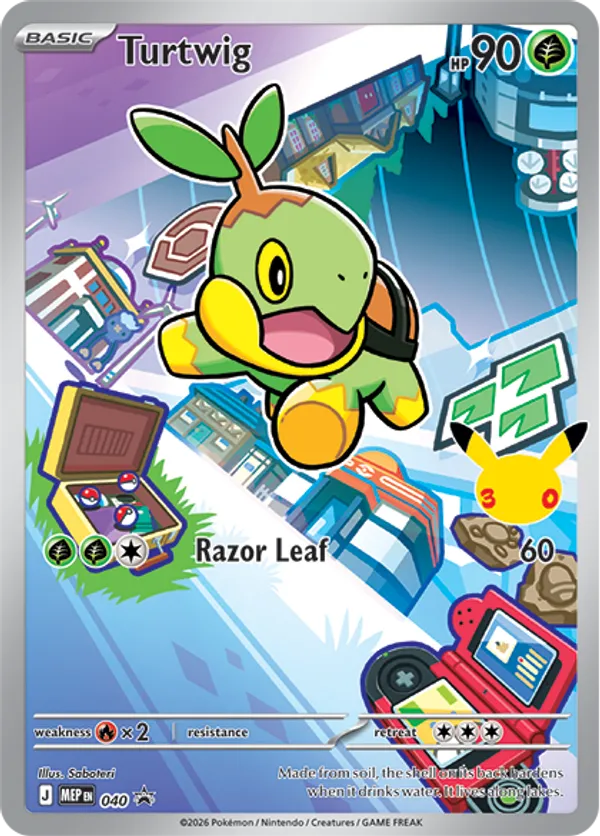 Turtwig 40 - Mega Evolution Promos (HO)