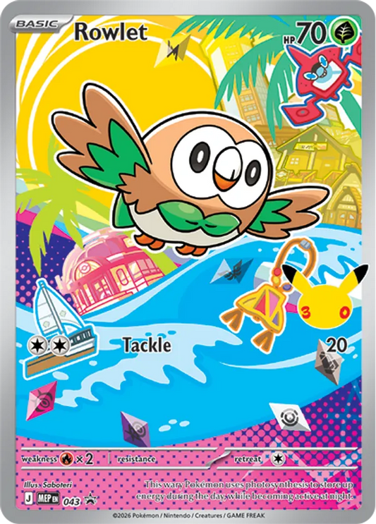 Rowlet 43 - Mega Evolution Promos (HO)