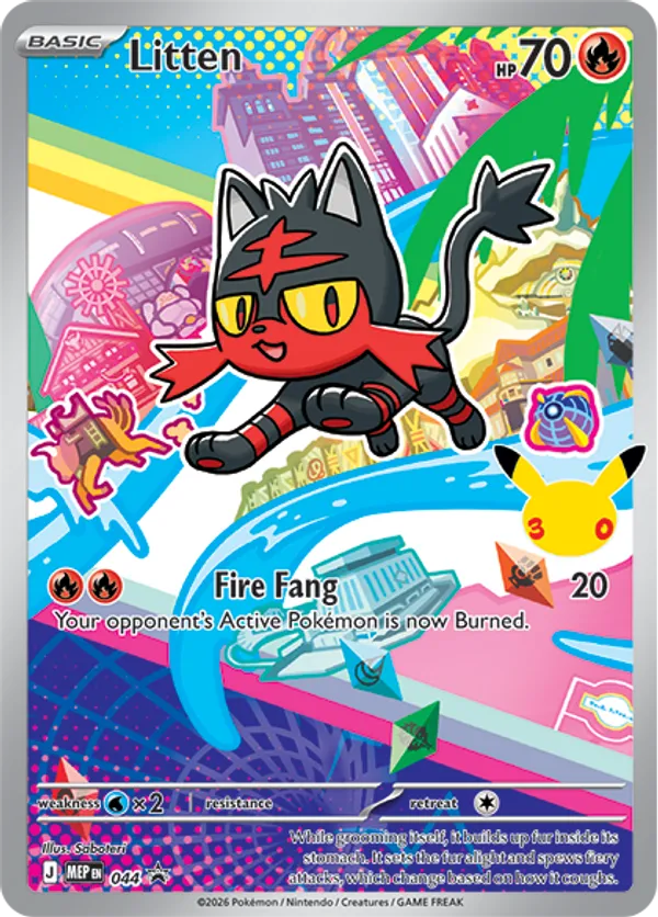 Litten 44 - Mega Evolution Promos (HO)