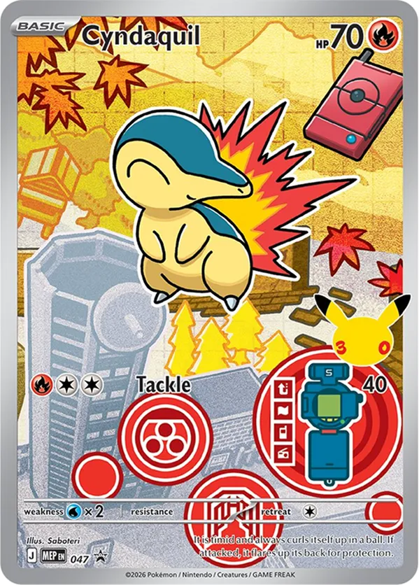 Cyndaquil 47 - Mega Evolution Promos (HO)