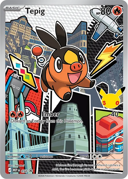 Tepig 50 - Mega Evolution Promos (HO)