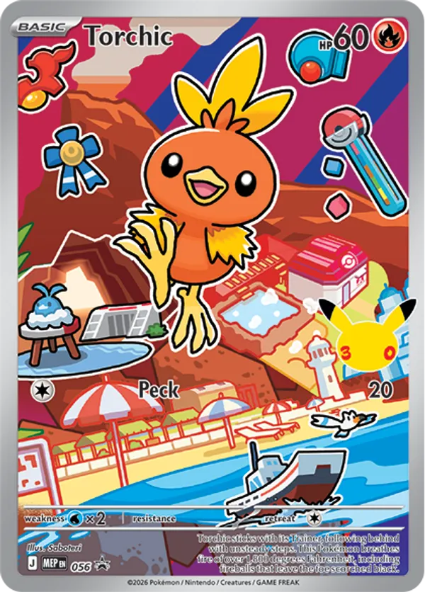 Torchic - 056 56 - Mega Evolution Promos (HO)