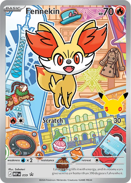Fennekin - 059 59 - Mega Evolution Promos (HO)