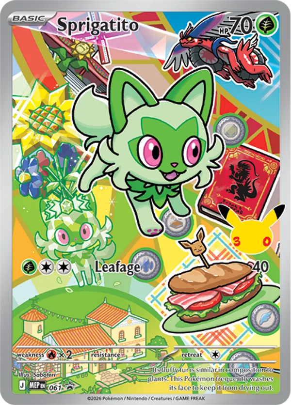 Sprigatito - 061 61 - Mega Evolution Promos (HO)