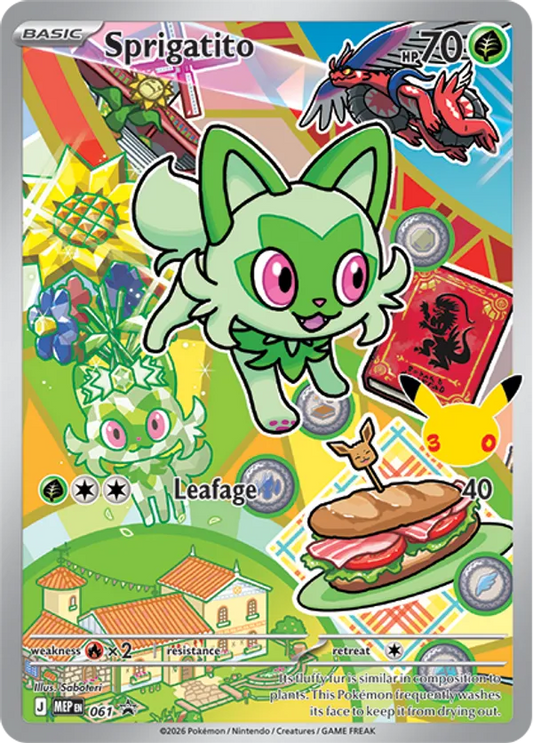 Sprigatito - 061 61 - Mega Evolution Promos (HO)
