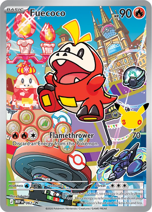 Fuecoco - 062 62 - Mega Evolution Promos (HO)