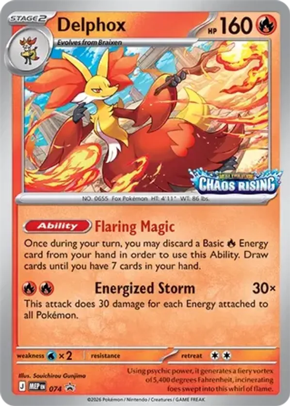 Delphox 74 - Mega Evolution Promos (HO)