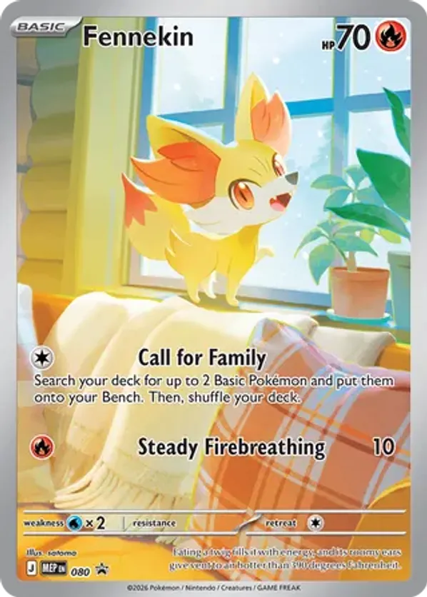 Fennekin - 080 80 - Mega Evolution Promos (HO)
