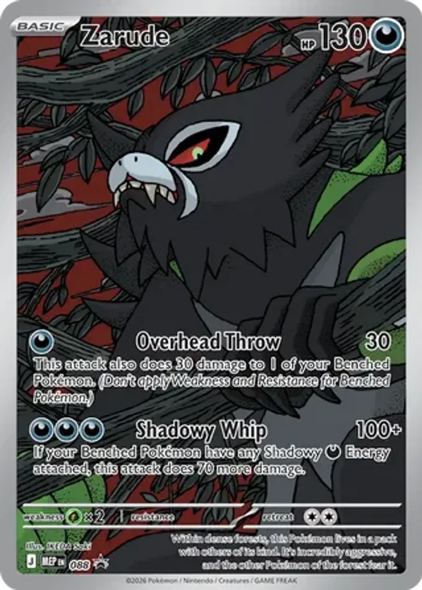 Zarude 88 - Mega Evolution Promos (HO)