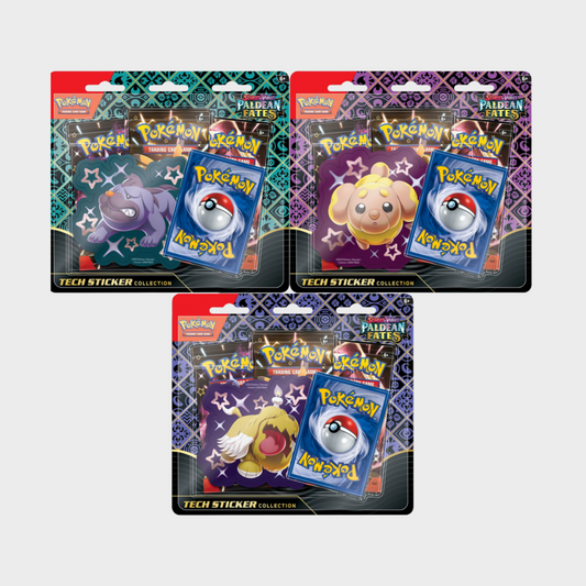 Pokemon Paldean Fates Tech Sticker Collection (Assorted)