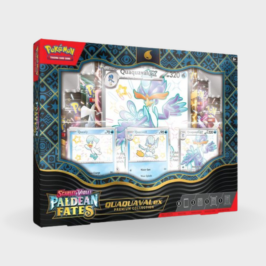 Pokemon Scarlet & Violet - Paldean Fates Quaquaval EX Premium Collection