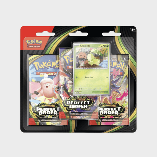 Pokemon Mega Evolution - Perfect Order 3 Pack Blister