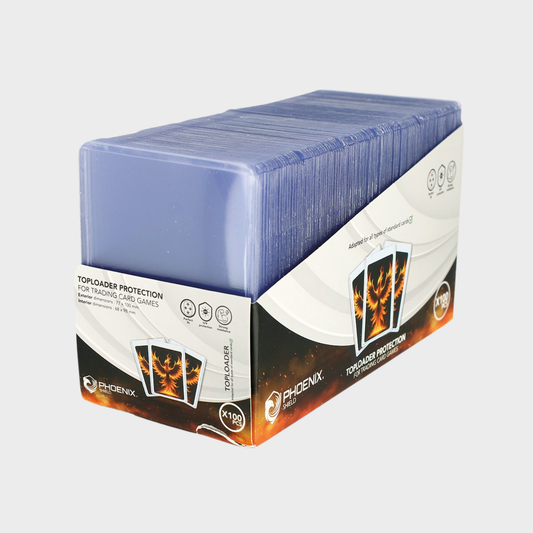 Phoenix Shield Toploaders (100 PC)