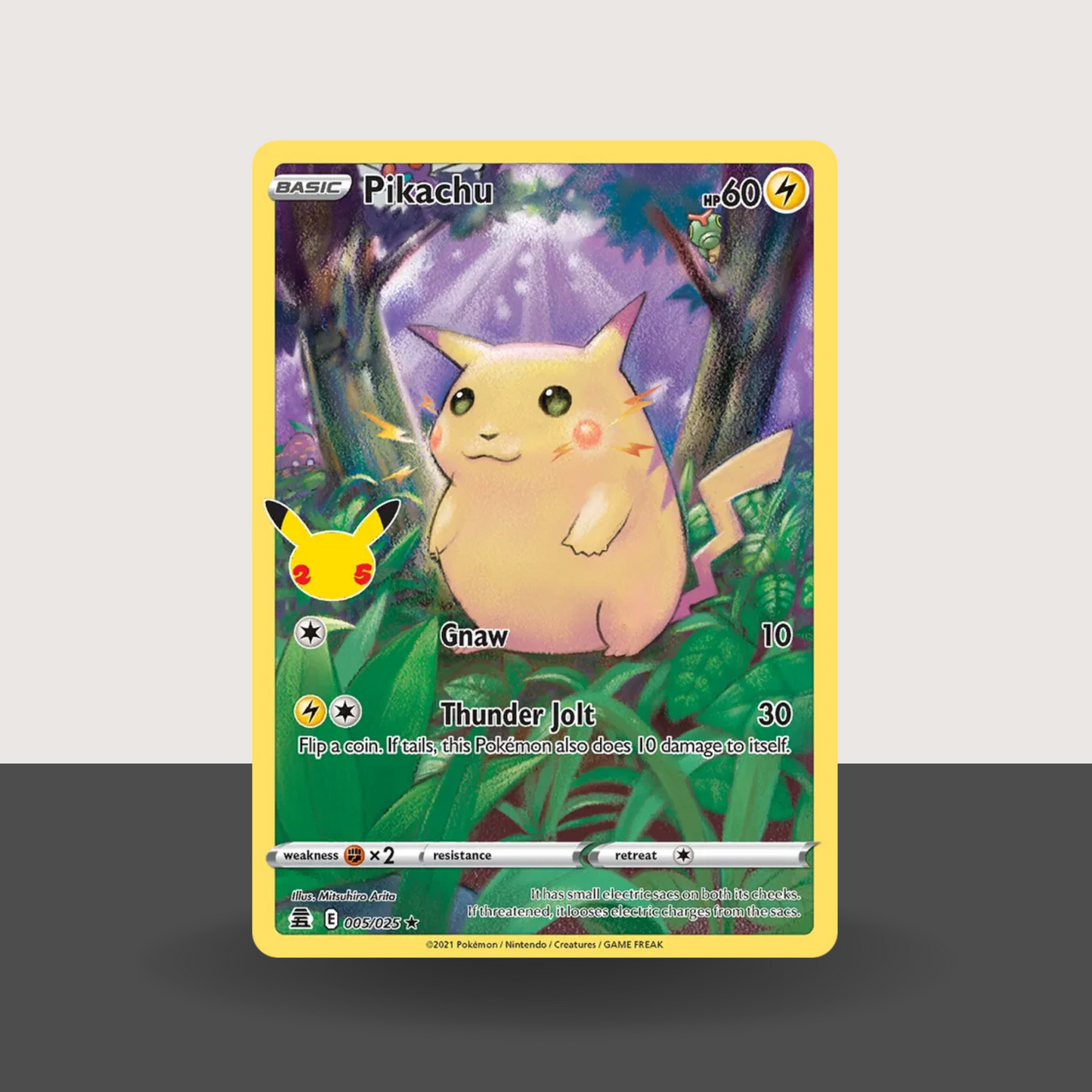 Pikachu 005/025 - Celebrations (Pokemon Card Single)