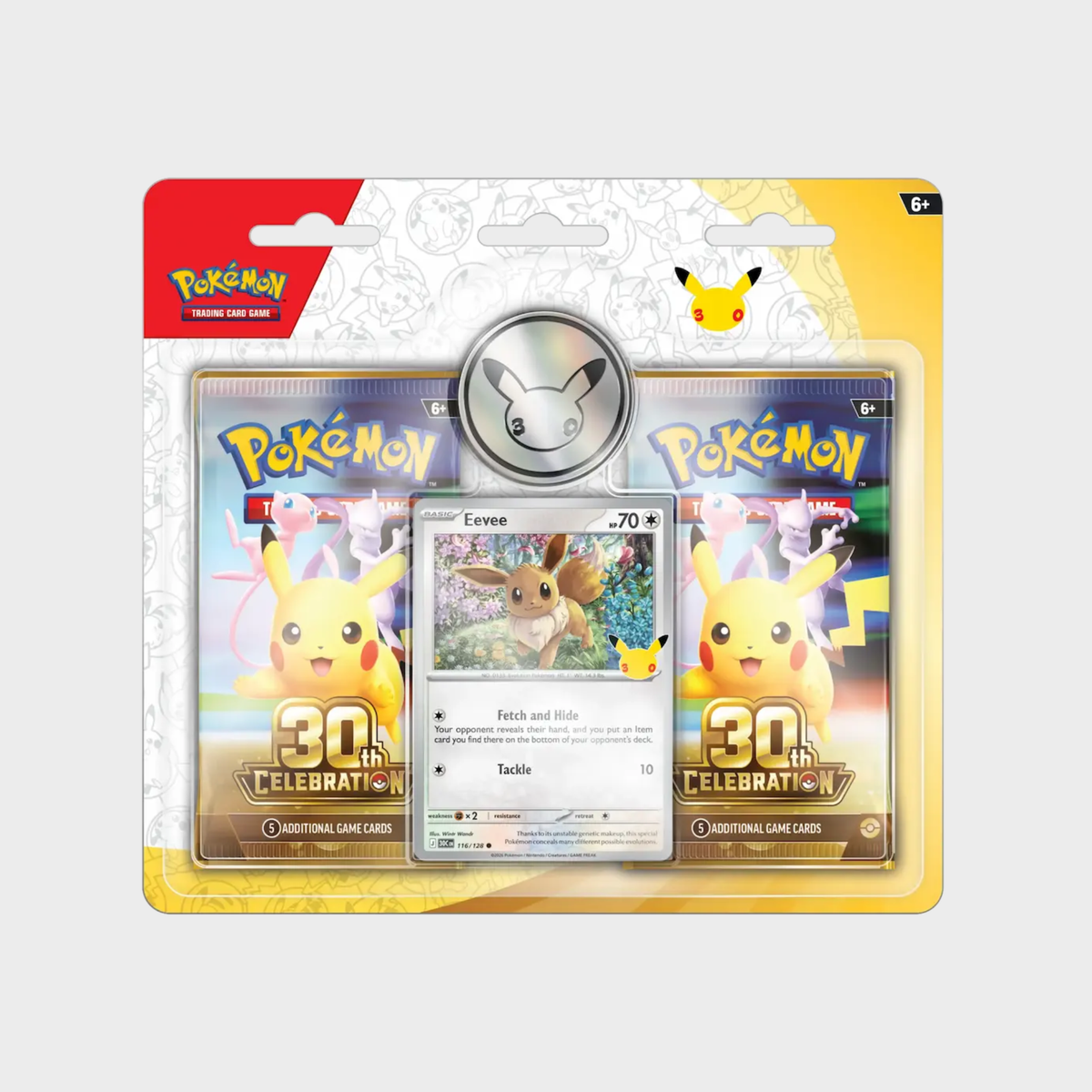 Pokemon Mega Evolution - 30th Celebration 2 Pack Blister