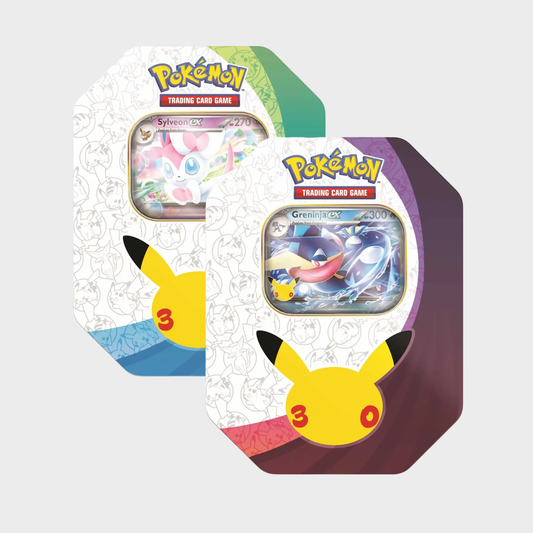 Pokemon Mega Evolution - 30th Celebration Tins