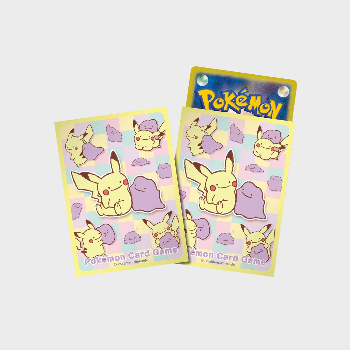 Pokemon Center Deck Sleeves (64 pcs) - Ditto Pikachu