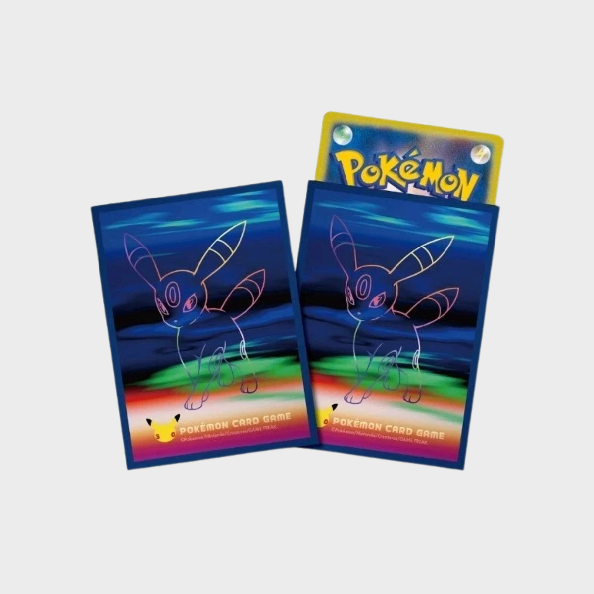 Pokemon Center Deck Sleeves (64 pcs) - Futuristic Umbreon
