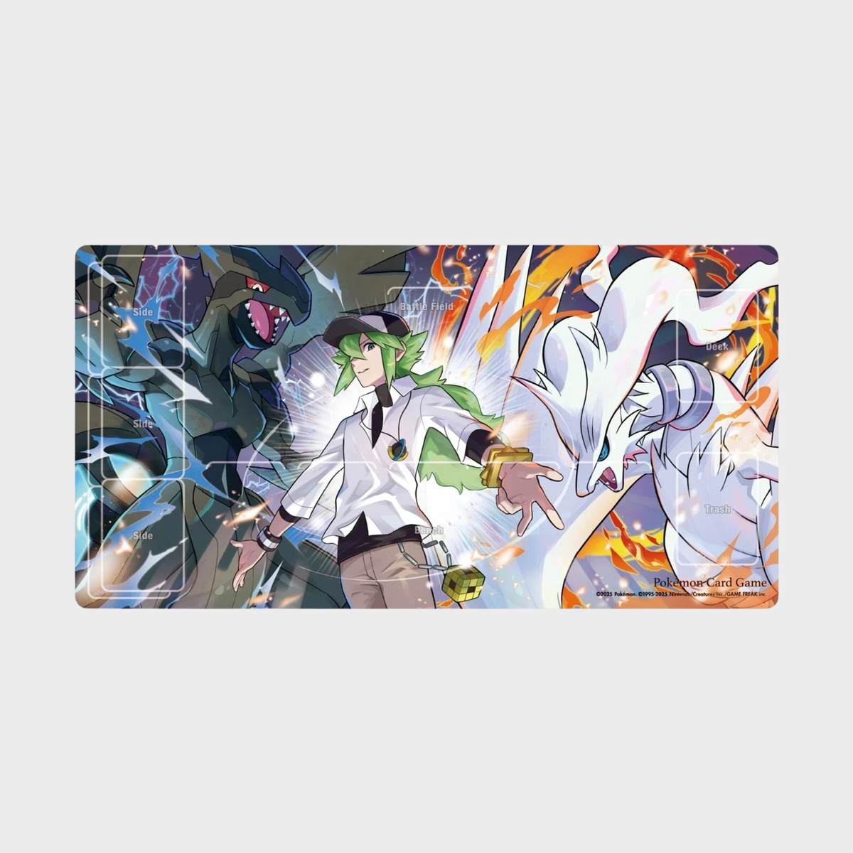 Pokemon Center Playmat - N, Reshiram, Zekrom