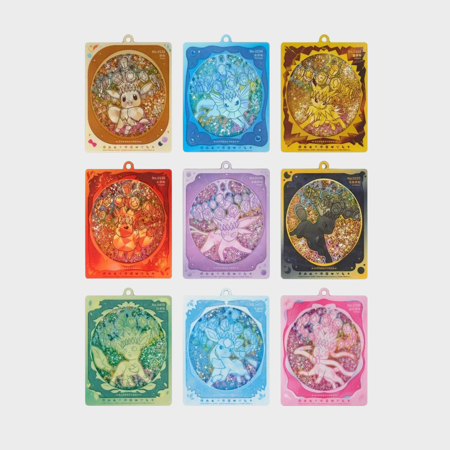 S-Chinese Pokemon Terastal Pendant Gift Box