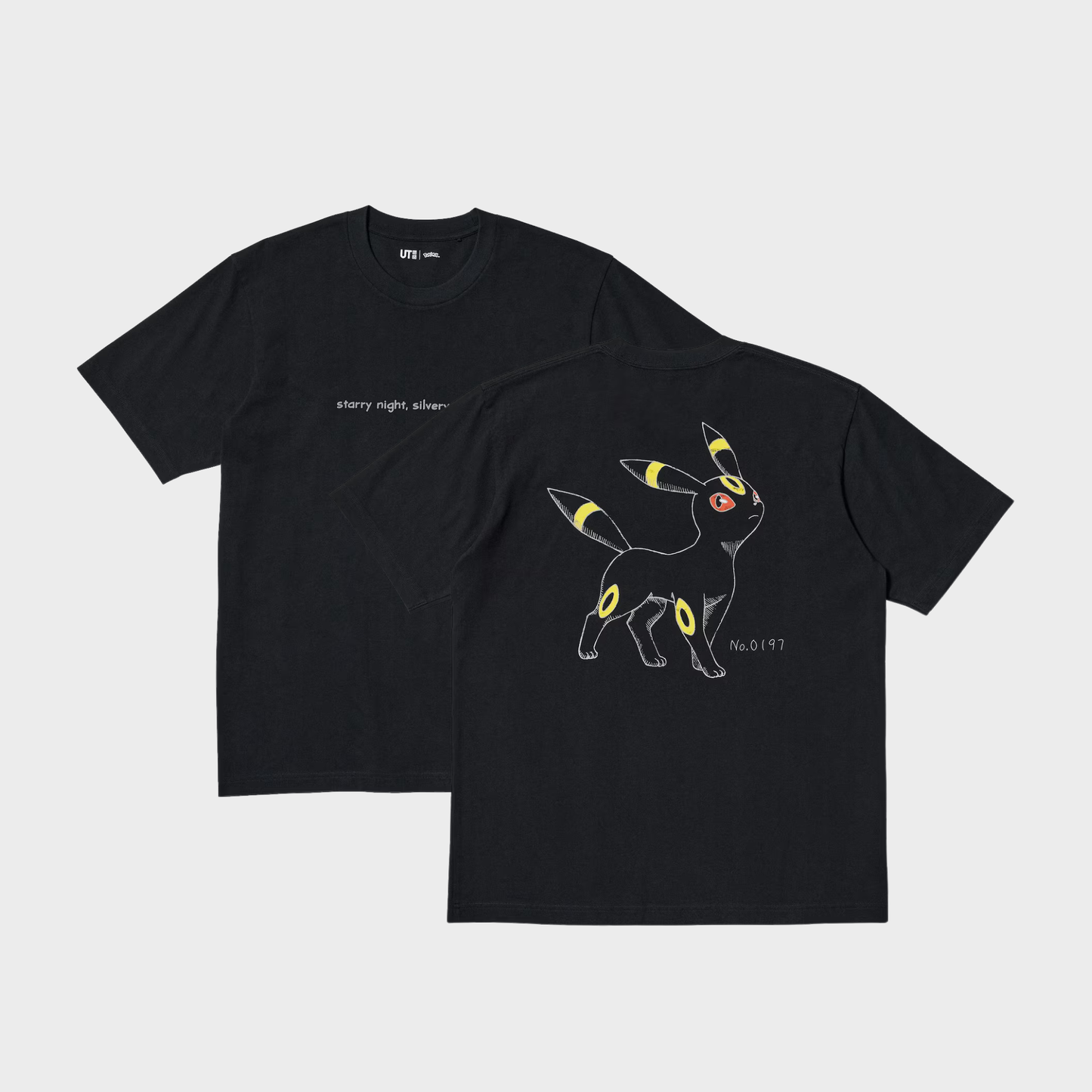 Pokemon x Uniqlo T-Shirt, Umbreon [Black]