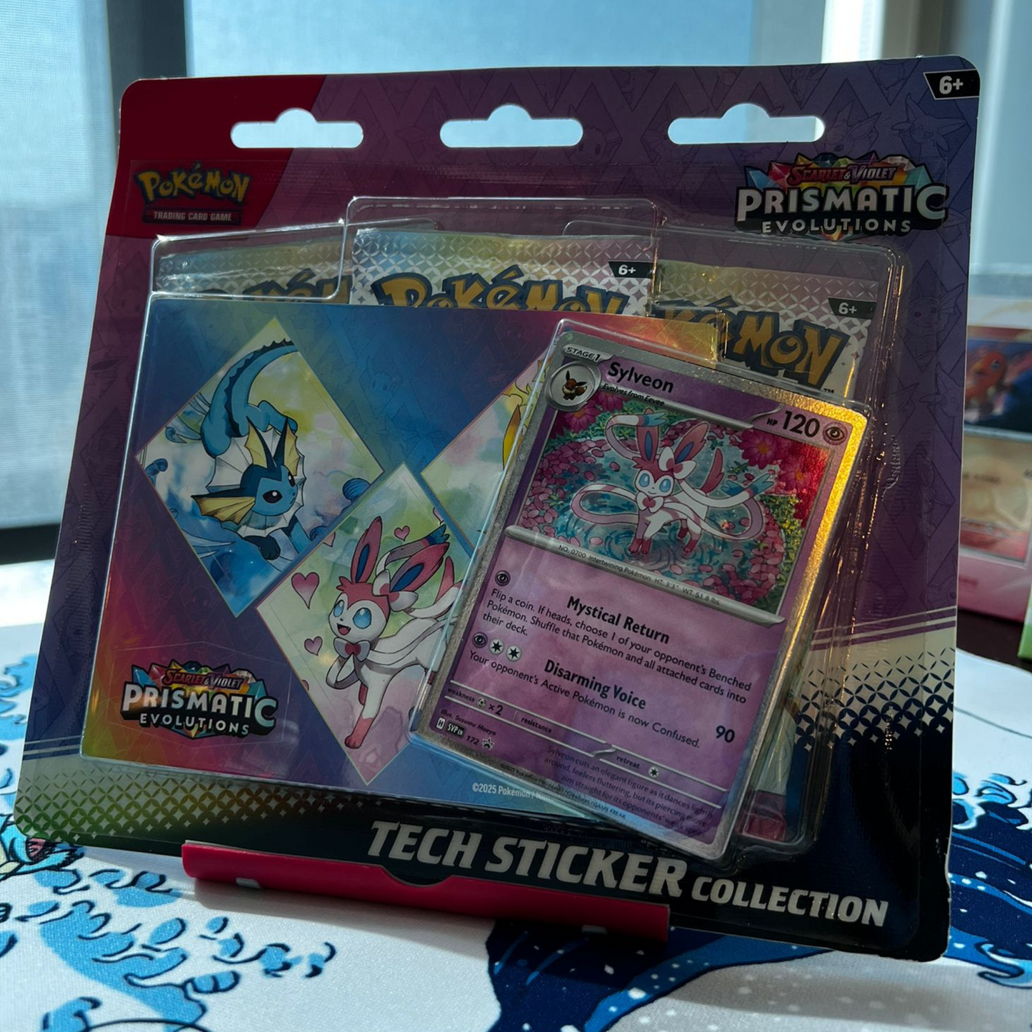 AUCTION: Pokemon Scarlet & Violet - Prismatic Evolutions Tech Sticker Collection