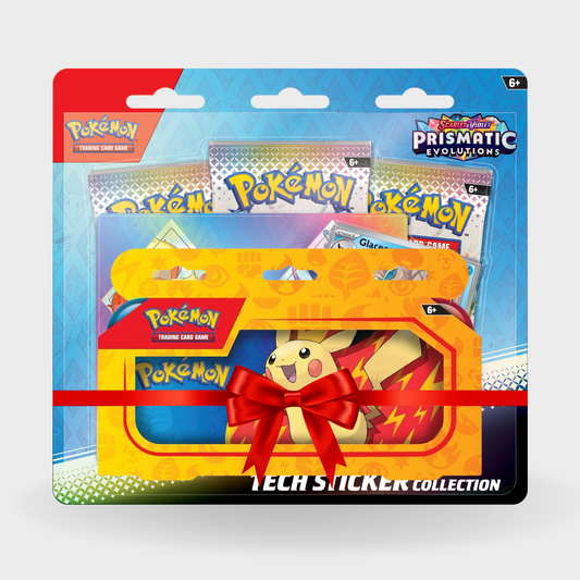 Pokemon Scarlet & Violet - Prismatic Evolutions Tech Sticker Collection (Bundle Special)