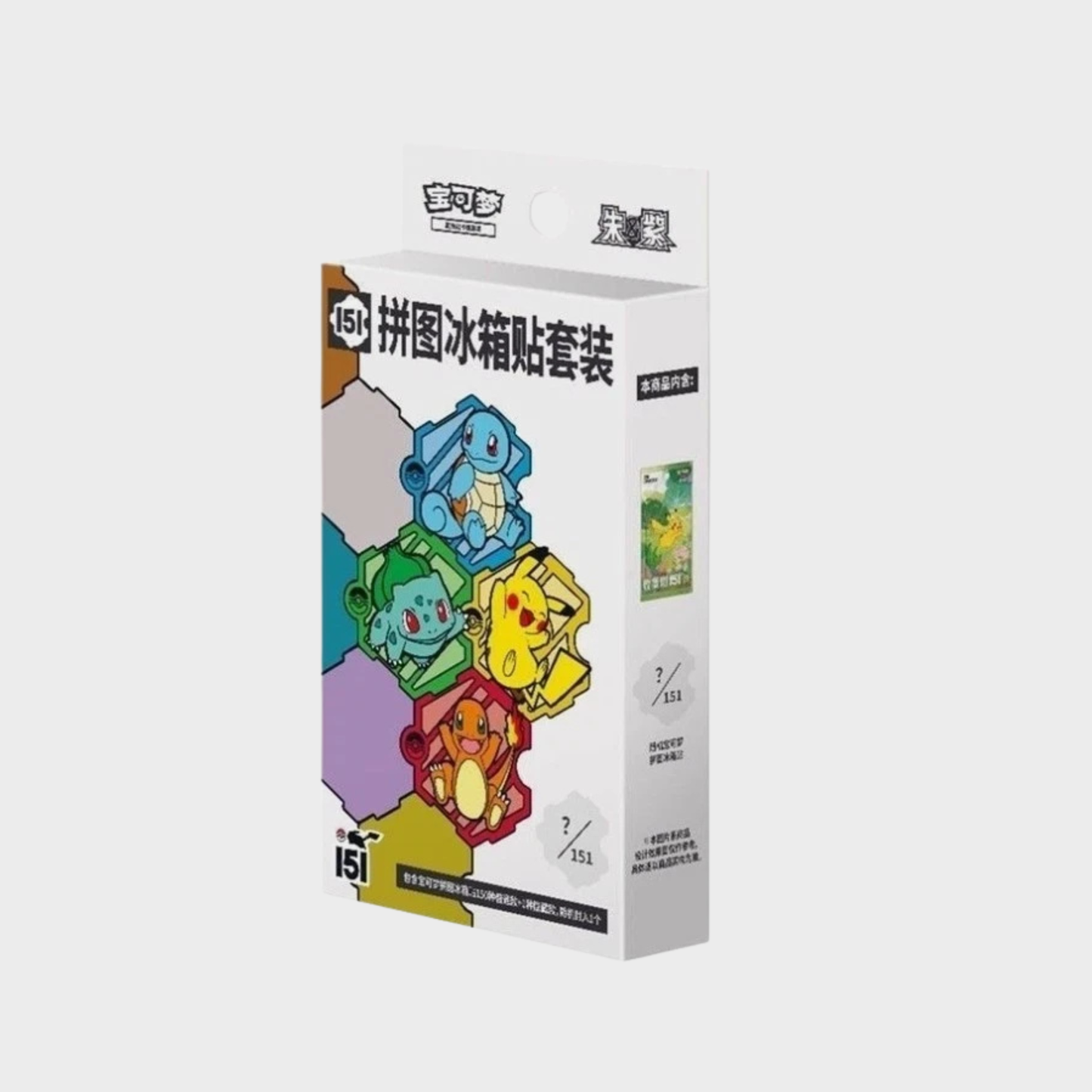S-Chinese Pokemon 151 Journey Magnet Set