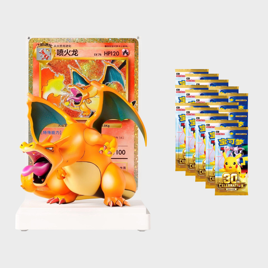 S-Chinese Pokemon 30th Celebration Charizard Premium Gift Box [China Exclusive] [PRE-ORDER]