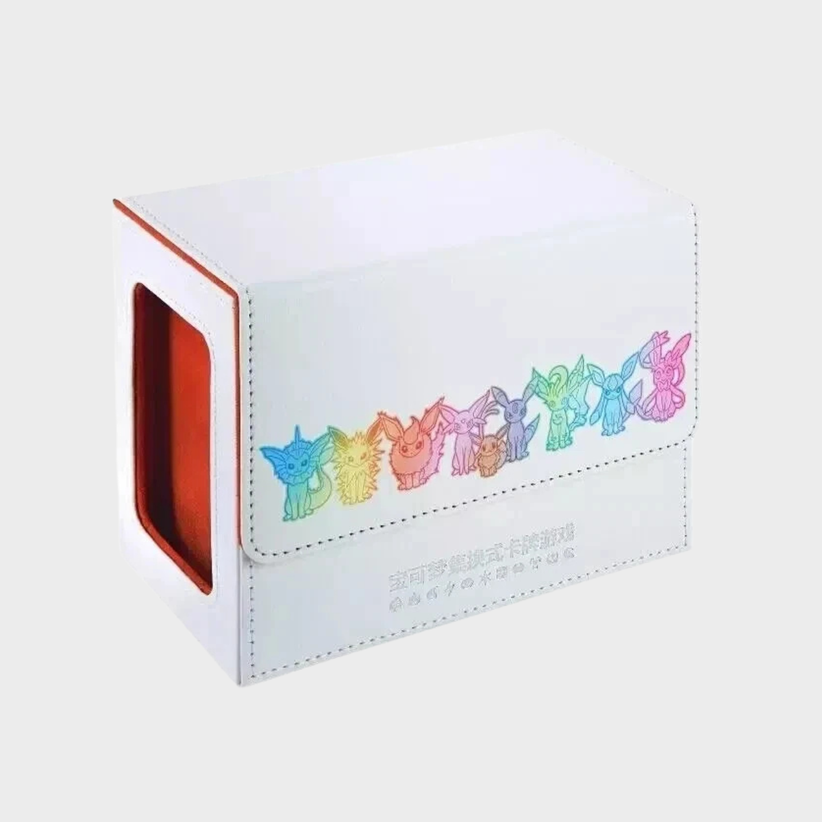 S-Chinese Pokemon Eeveelutions Double Deck Box
