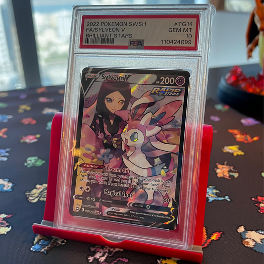 AUCTION: Sylveon V TG14/TG30, Brilliant Stars, PSA 10