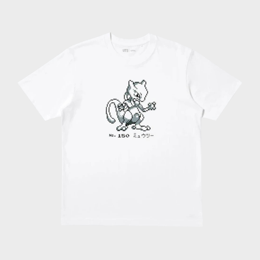 Pokemon x Uniqlo T-Shirt, Mewtwo [White]