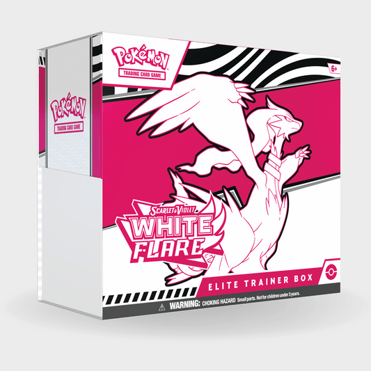 Pokemon Scarlet & Violet - White Flare Elite Trainer Box