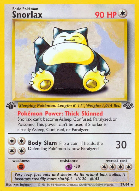 Snorlax 27 - Jungle (NO)