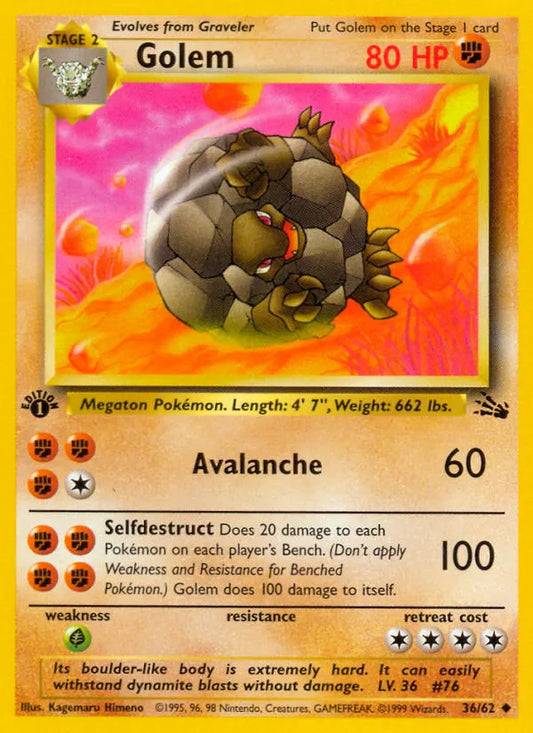 Golem 36 - Fossil (UN) - MP