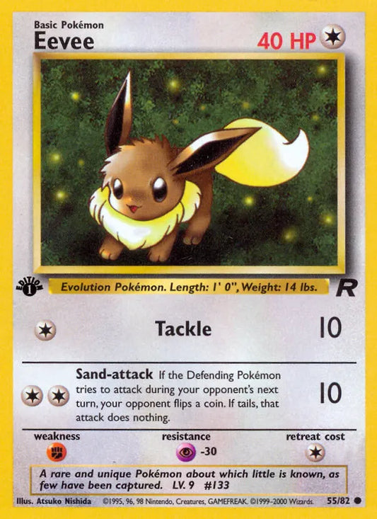 Eevee 55 - Team Rocket (1ST) - DMG