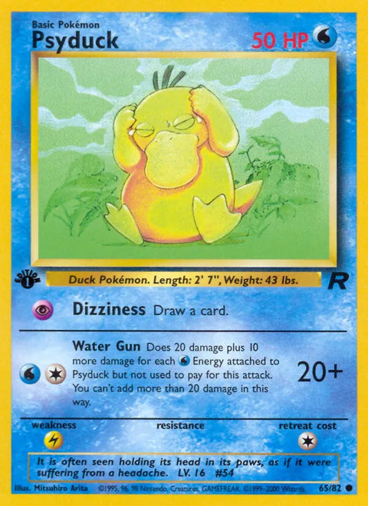 Psyduck 65 - Team Rocket (UN) - MP