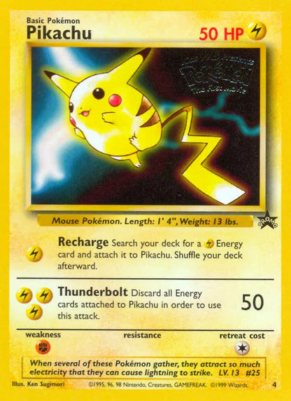 Pikachu (Movie Promo) 4 - WoTC Promo (NO)