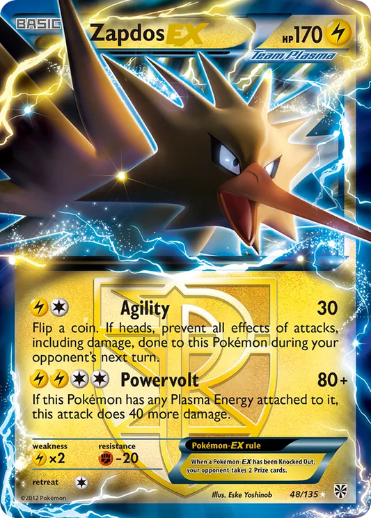 Zapdos EX (Team Plasma) 48 - Plasma Storm (HO)