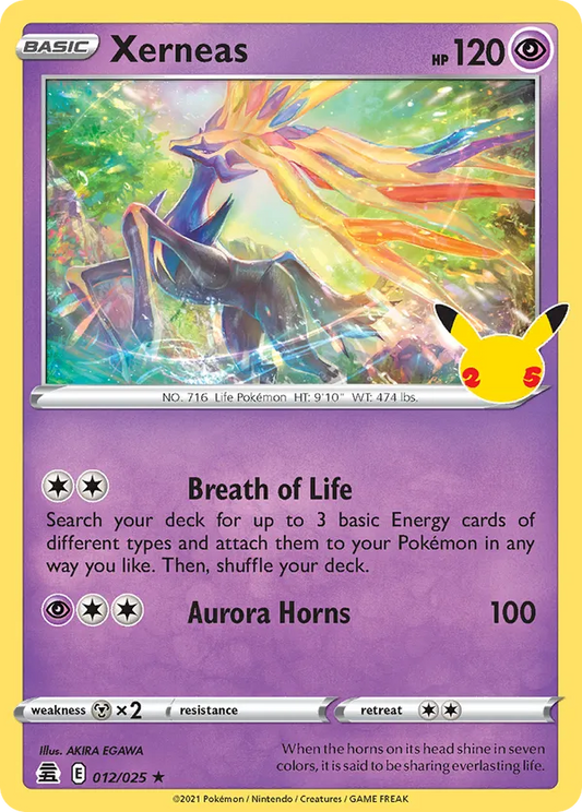 Xerneas 012/025 - Celebrations (HO)
