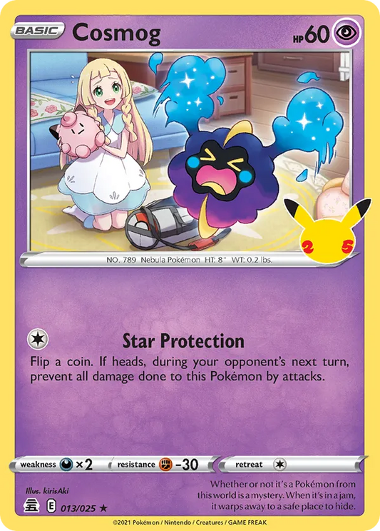 Cosmog 013/025 - Celebrations (HO)