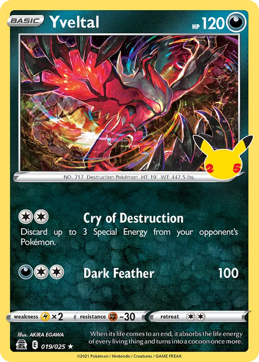 Yveltal 019/025 - Celebrations (HO)